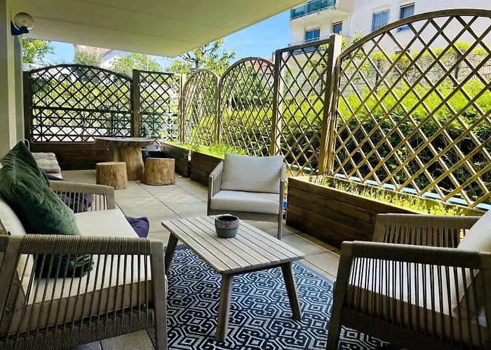 Residence Aquarelle, Appartement Spacieux Et Chaleureux, Grande Terrasse